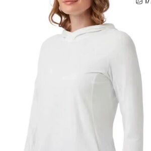 Yeti White Women's Hooded Pullover